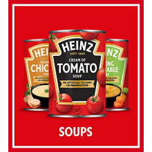 Heinz Cream of Tomato Soup 6x400g