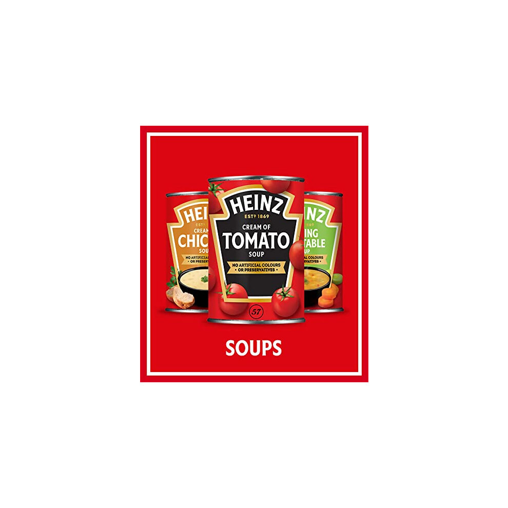 Heinz Cream Of Tomato Soup 6X400g
