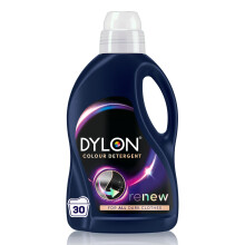 Dylon Black & Dark Detergent (30 Wash Loads), Liquid Laundry Detergent for all B