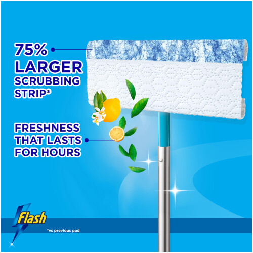 Flash Flash Speedmop Wet Mop Floor Cleaner Refill Wipes, 48 (2x24) Refills 2