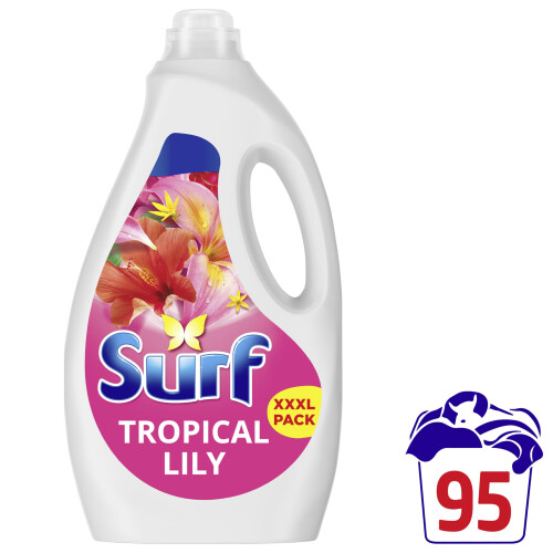 Surf Surf Tropical Lily Laundry Washing Liquid Detergent w/ a joy 1