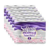 Softesse Toilet Paper 60 Rolls 3 Ply Toilet Rolls Bulk Buy Luxuriously Soft