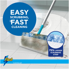 Flash Speedmop Wet Mop Floor Cleaner Refill Wipes 48 2x24 Refills Lemo
