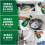 Fairy Fairy Skip the Soak Dish Spray Kit Lemon Trigger  4x500ml Refill 100 G 4