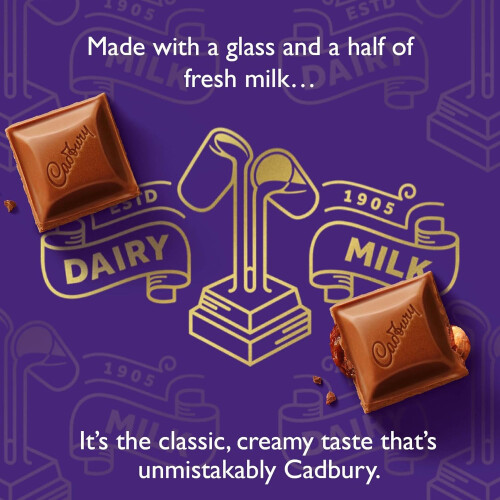 Cadbury Cadbury Dairy Milk Chocolate Bar 110g 2