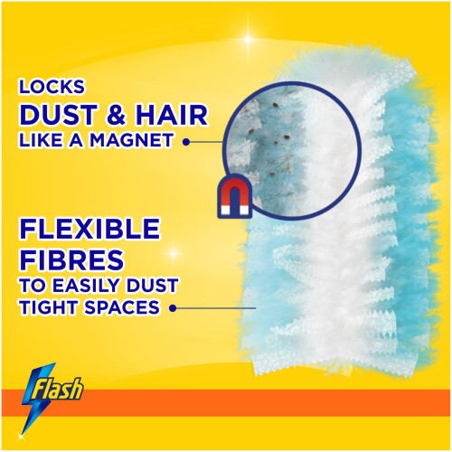 Flash Flash Duster Dust Magnet Starter Kit 1 Handle  13 Refills Trap  Lock A 2