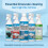 HG HG Limescale Remover Concentrate  Removes Scale from Taps  Sinks  500m 6
