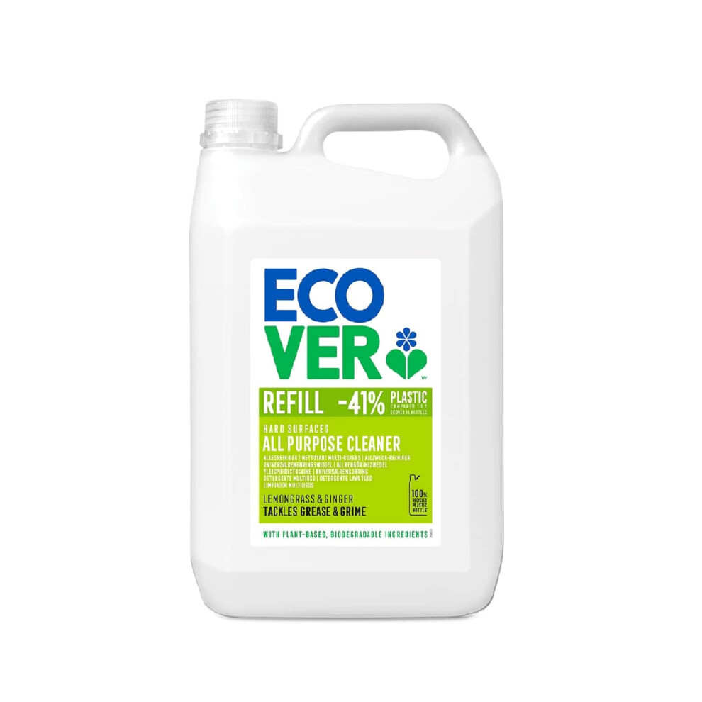 Ecover All Purpose Cleaner Refill, Tackles Dirt & Grime, For Hard