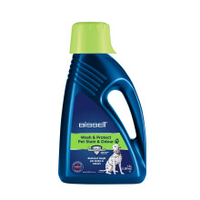 BISSELL Wash & Protect Pet Stain & Odor, For BISSELL Upright Carpet Cleaners, 1.5L, Removes tough pet stains & odours, 1087N