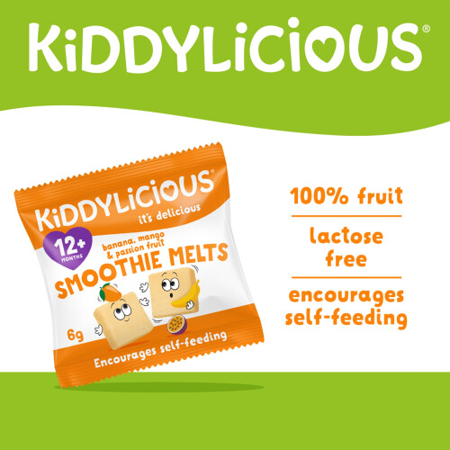Kiddylicious Banana, Mango & Passionfruit Smoothie Melts - Delicious S 2