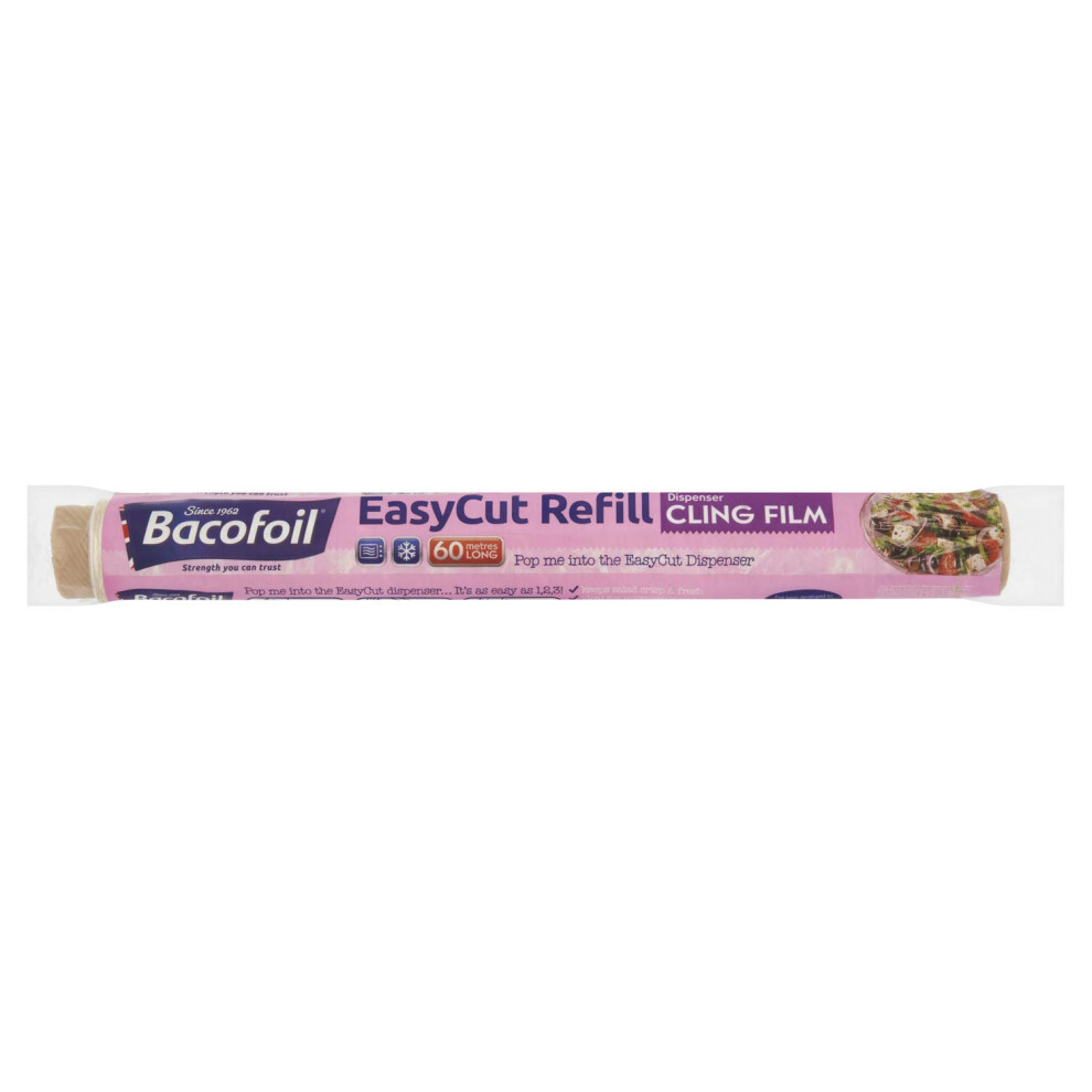 Baco Easycut Cling Film - Refill (Pack Of 4) Bacofoil