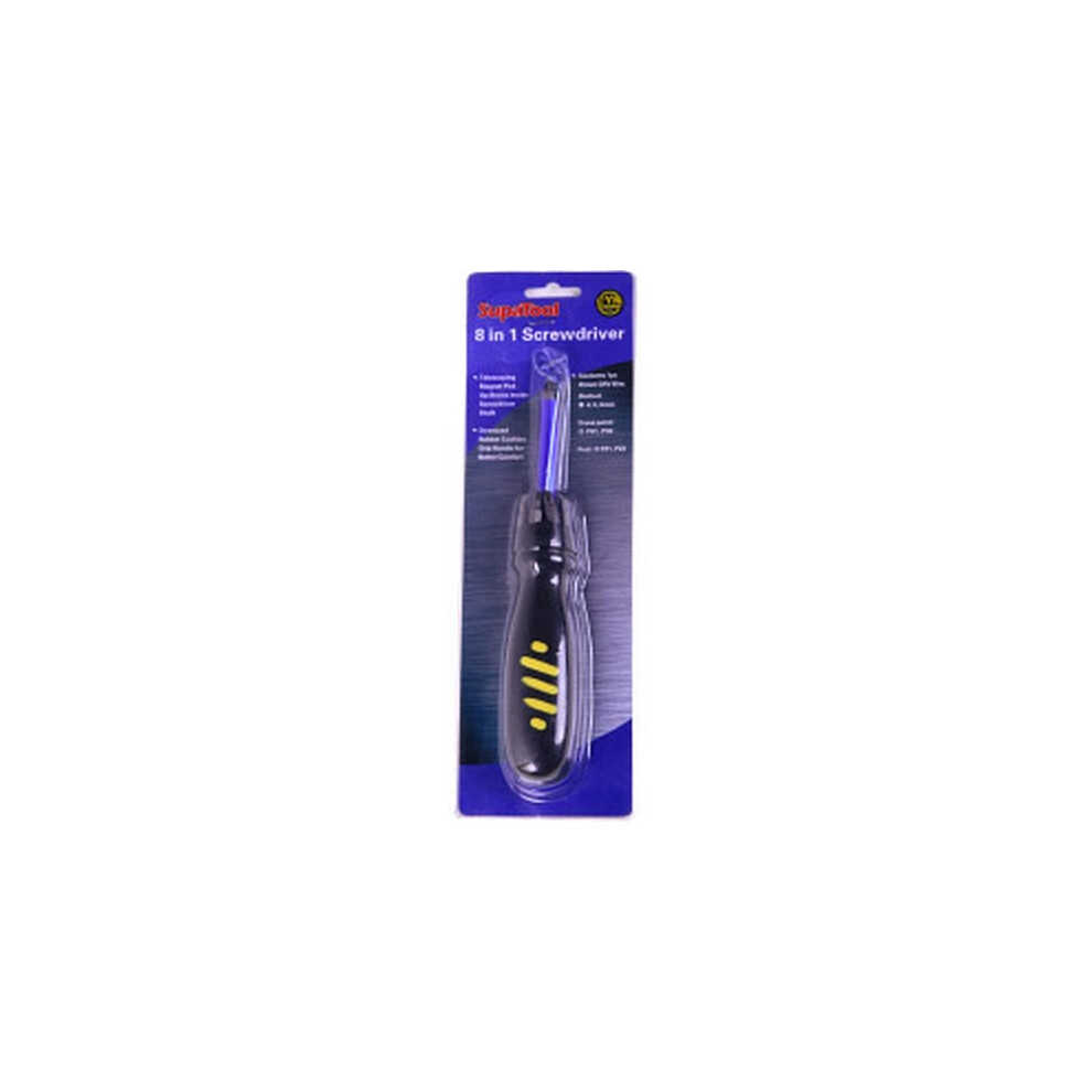 Supatool 8 In 1 Multi-Screwdriver 5063107813671