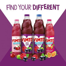 Vimto Still Juice Drink Blackcurrant Grape Raspberry – Real Fruit V