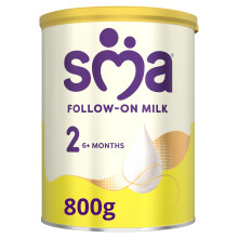 SMA Follow - on Baby Milk Powder Formula, 6 - 12 Months, 800g (Pack 1)