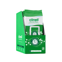 Clinell Universal Cleaning & Disinfecting Wipes for Home - Pack 4