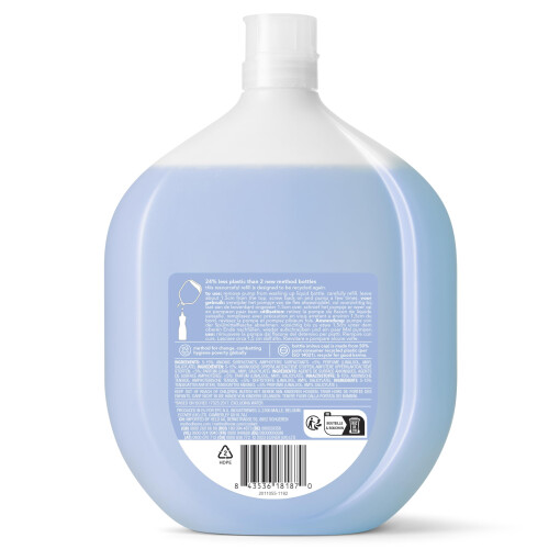 Method Method Washing Up Liquid Refill, Washing Up Soap, Tough on Grease & 1