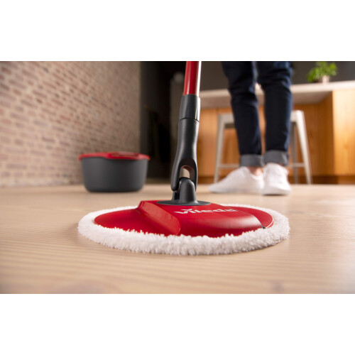 Vileda Vileda Spin and Clean Mop Refill, White, 1 Count (Pack of 1) 2