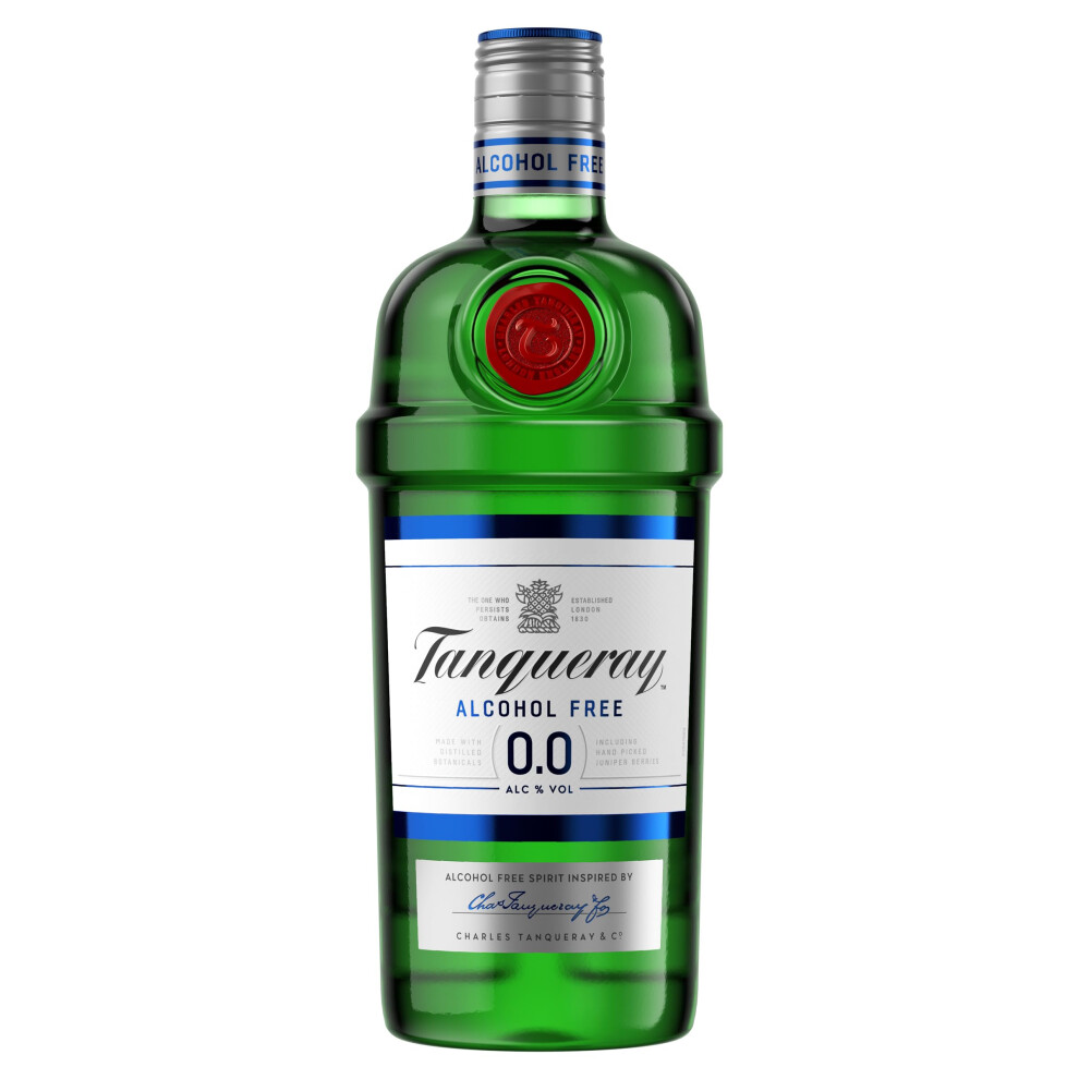 Alcohol Free Spirit | 0.0% Vol | 70Cl | Made With Distilled Botanicals | Citrus Style & Juniper Led Profile | For Alcoho Tanqueray