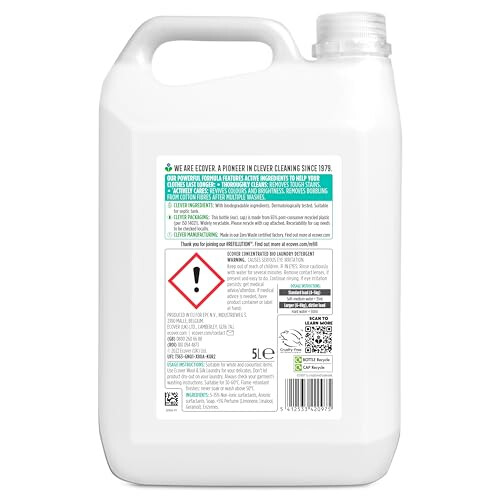 Ecover Ecover Concentrated Bio, Laundry Detergent Refill, Laundry Washing 1