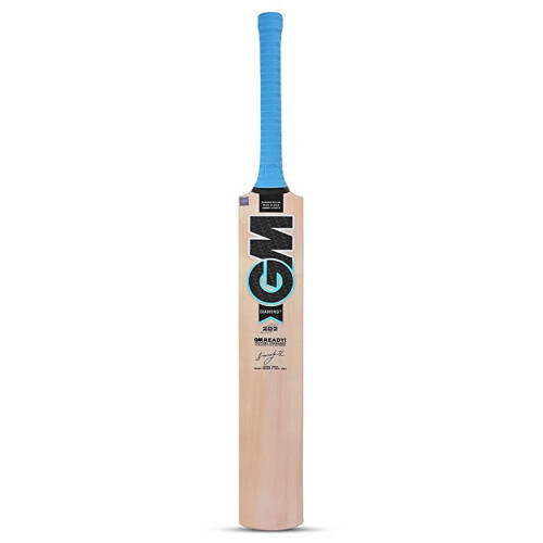 (5, Cream/White/Blue) Gunn And Moore Diamond 202 Cricket Bat 1
