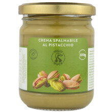 Veggy Duck - Sweet Pistachio Cream (200g) | With 45% Mediterranean Pistachios | Italian Artisan Food Gourmet | Suitable for Breakfasts & Desserts