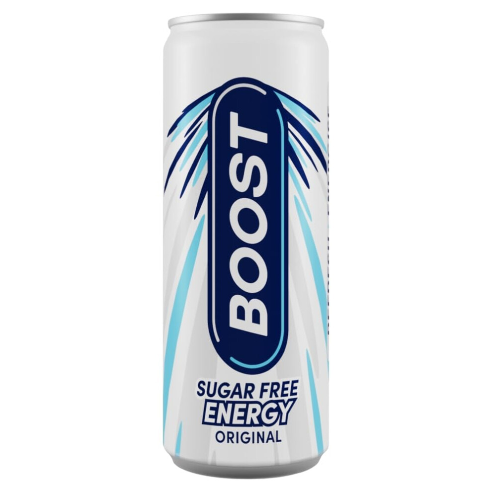 Boost Energy Drink Sugar Free Original Drinks With Caffeine, Taurine