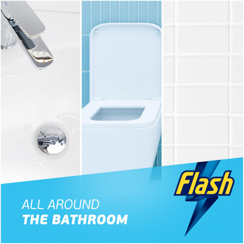Flash Flash Bleach Cleaning Spray For Hard Surfaces 6 x 800 ml 2