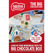 Nestlé The Big Chocolate Box 30 x Chocolate Bars – KitKat KitKat Chunk