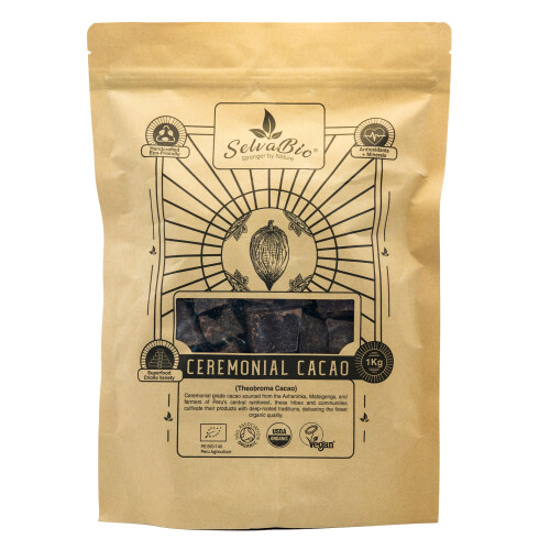 Organic Ceremonial Grade Cacao - 1kg