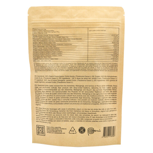 Organic Ceremonial Grade Cacao - 1kg 1