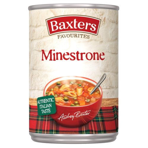 Baxters Favourites Minestrone Soup, 400 g (Pack of 1
