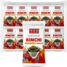 Daechun Kimchi Seaweed Snacks, (Choi''s1) 20 Pack, Vegan, Keto, Product of Korea