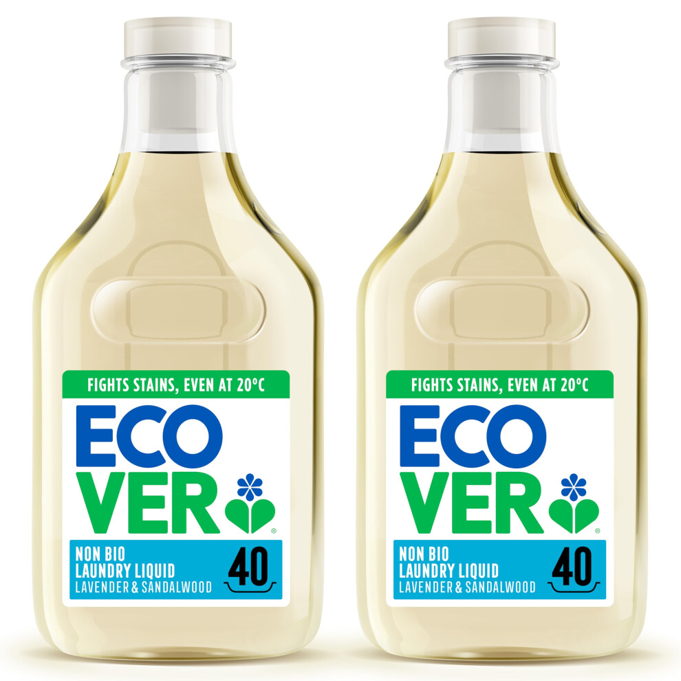 Ecover Concentrated Non-Bio, Laundry Detergent, Laundry Washing Lavender