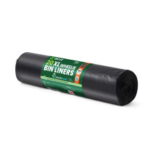 BIN IT 20 Wheelie Bin Liners 360 Litre, Eco