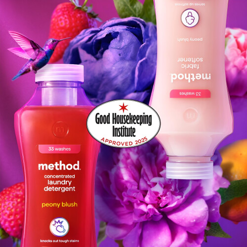 Method method Concentrated Laundry Detergent, Washing Liquid Fresh Peony 2