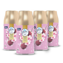 Glade Automatic Spray Refill Floral Cherries Air Freshener 4 x 269ml Packag