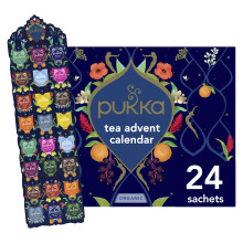 Pukka Herbs | Advent Calendar 2025 Organic Tea Selection | Ideal Secret Santa Christmas Gifts Idea For Women & Men | Perfect For Tea Enthusiasts | 24