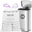 OKKEAI 10l Bin Liners 64 Drawstring Bin Bags for Bathroom/Bedroom 1