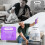OKKEAI 10l Bin Liners 64 Drawstring Bin Bags for Bathroom/Bedroom 5
