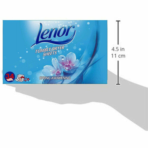 Lenor 2 Pack Lenor Tumble Dryer Fabric Conditioner Sheets Spring Awakening 2
