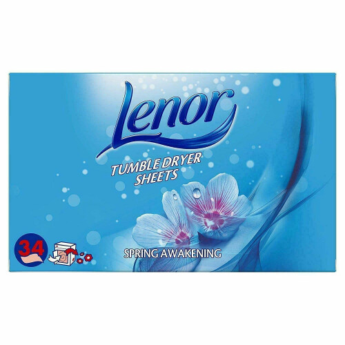 Lenor 2 Pack Lenor Tumble Dryer Fabric Conditioner Sheets Spring Awakening 1
