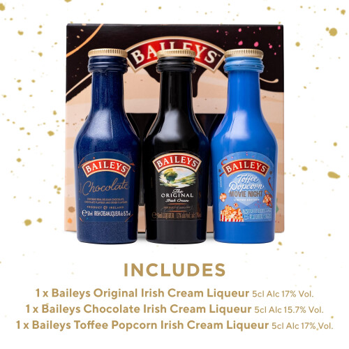Baileys Gift Set - Original Irish Cream Liqueur, Chocolate, Toffee 1