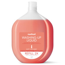 Method Washing Up Liquid Refill, Peach & Pink Pepper, 1l