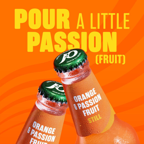 J2O Fruit Blend, Orange and Passion Fruit, 10 x 275ml 2