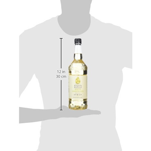 Simply White Chocolate Syrup 1 Litre 2