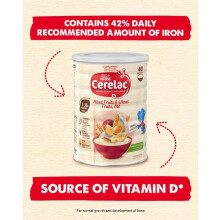 Cerelac Infant Cereals with Milk Mixed Fruits Wheat 7 Months 1kg