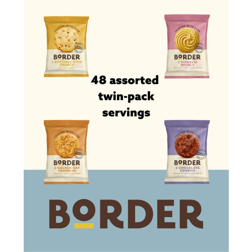 Border Border Multipack Biscuits - Individually Wrapped - Treat Customers, Guests, or Y 1