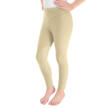(5-6 Years, Beige) HyPERFORMANCE Childrens/Kids Blizzard Softshell Riding Tights