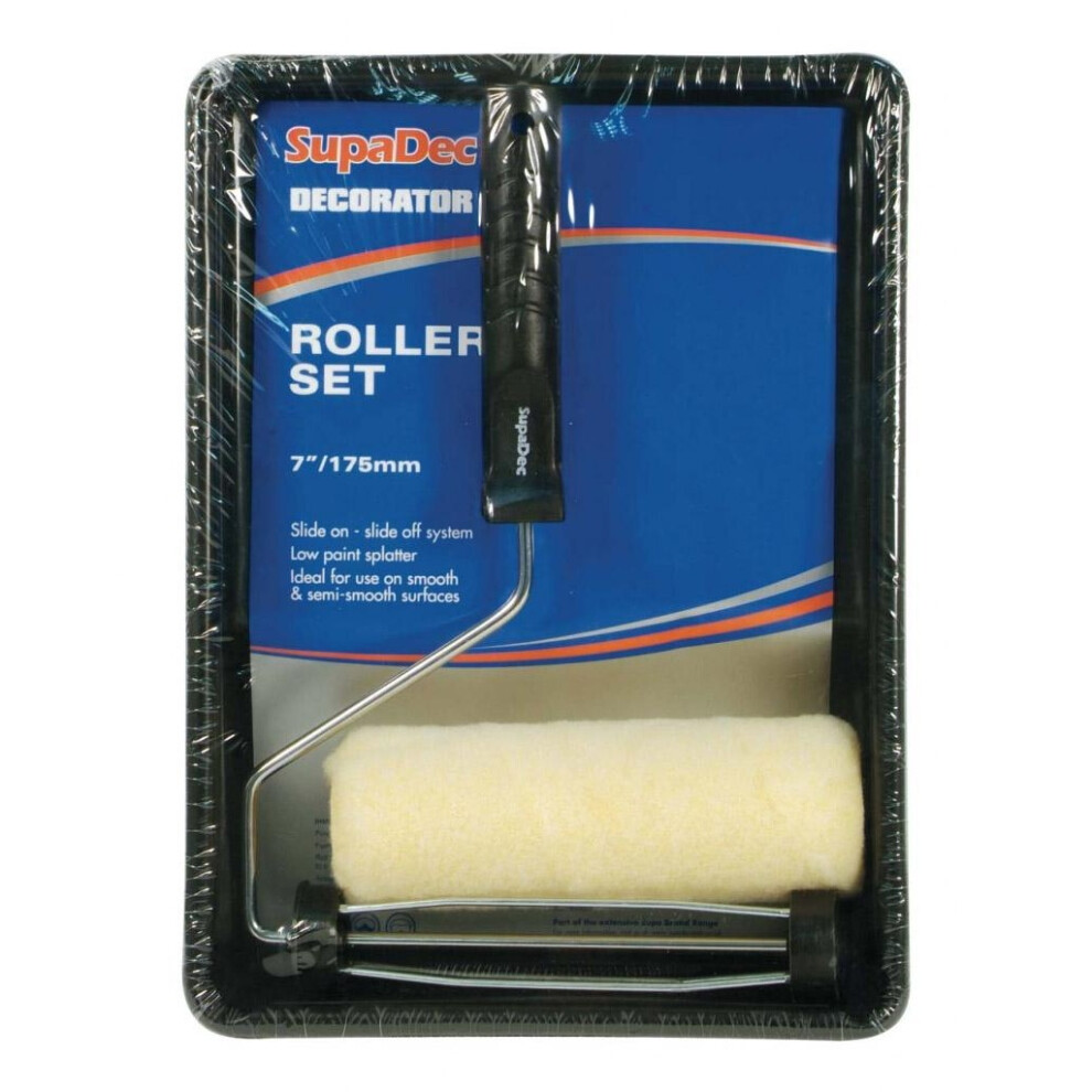 Supadec Low Splatter Paint Roller Set 5059699444782