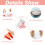 10l Bin Bags Bin Liners, Drawstring Trash Bags w/ Tie Handle, KITBEST 3